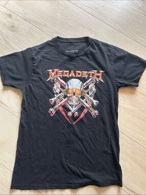 Megadeth Black Short-Sleeve Graphic Tee